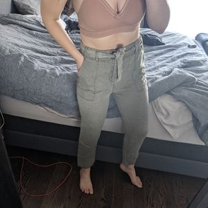 C&C High Waisted Linen Pants